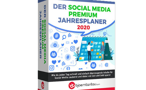 Social Media Premium Jahresplaner 2020